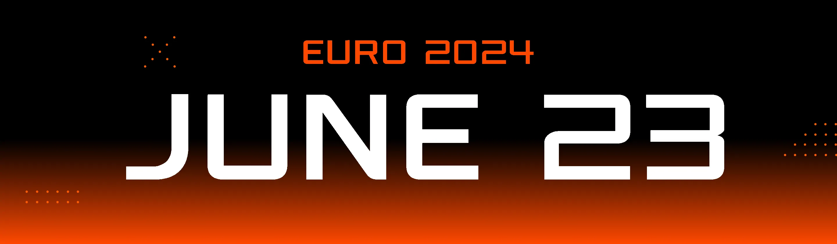 EURO 2024. Groups. June 23